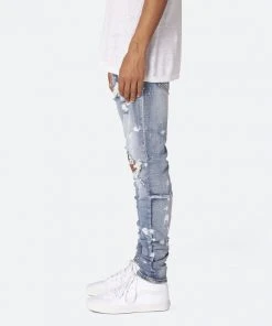 Mnml M1 Splash Stretch Slim Denim - Blue