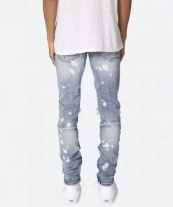 Mnml M1 Splash Stretch Slim Denim - Blue