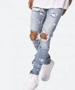 Mnml M1 Splash Stretch Slim Denim - Blue