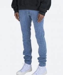 Mnml M308 Jacquard Slim Denim - Blue