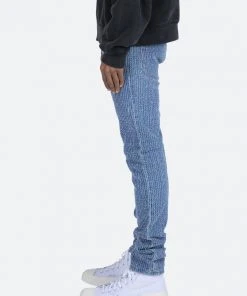 Mnml M308 Jacquard Slim Denim - Blue