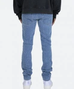 Mnml M308 Jacquard Slim Denim - Blue