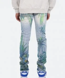 Mnml M312 Overlay Slim Denim - Blue