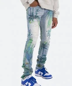 Mnml M312 Overlay Slim Denim - Blue