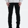 Mnml M318 Suede Slim Pants - Black