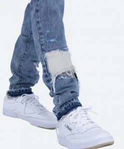 Mnml M328 Slim Denim - Blue/Natural