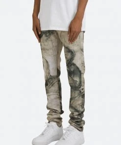 Mnml M351 Art Slim Denim - Black/White