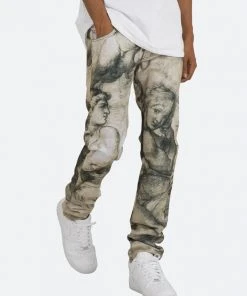 Mnml M351 Art Slim Denim - Black/White