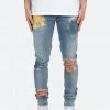 Mnml M360 Burst Slim Denim - Light Blue