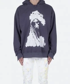 Mnml Mary Hoodie - Vintage Black