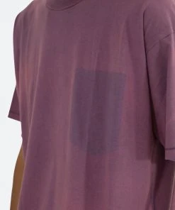 Mnml Missing Pocket Tee - Purple Tops