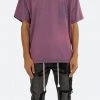 Mnml Missing Pocket Tee - Purple Tops