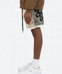 Mnml Mixed Paisley Shorts - Multi Bottoms