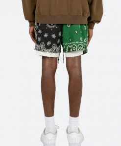 Mnml Mixed Paisley Shorts - Multi Bottoms