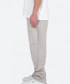 Mnml Multi Zip Cargo Pants - Stone