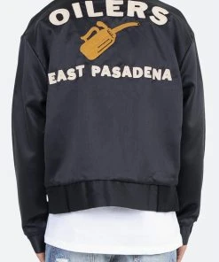 Mnml Oilers Lightweight Jacket - Black Outerwear