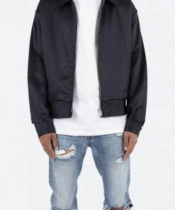 Mnml Oilers Lightweight Jacket - Black Outerwear