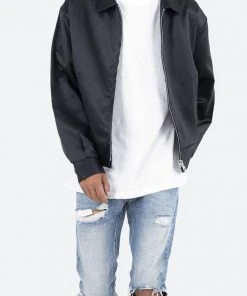 Mnml Oilers Lightweight Jacket - Black Outerwear