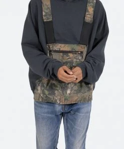 Mnml Outerwear Overall Hoodie - Black