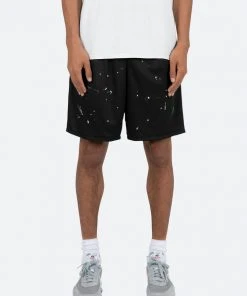 Mnml Bottoms Painter Mesh Shorts - Black