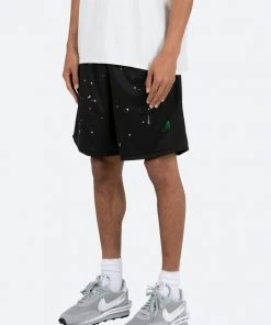Mnml Bottoms Painter Mesh Shorts - Black