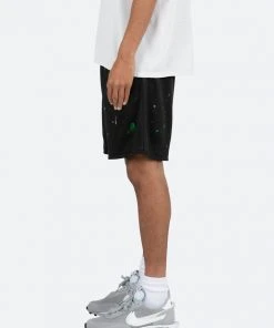 Mnml Bottoms Painter Mesh Shorts - Black
