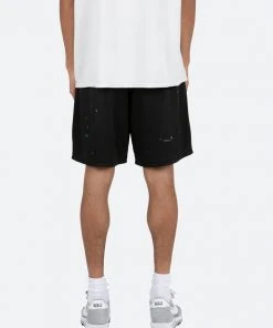 Mnml Bottoms Painter Mesh Shorts - Black