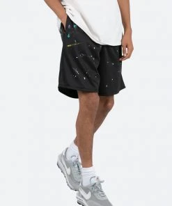 Mnml Bottoms Painter Mesh Shorts - Black
