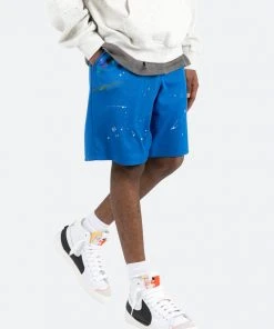 Mnml Painter Mesh Shorts - Blue Bottoms