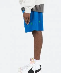 Mnml Painter Mesh Shorts - Blue Bottoms