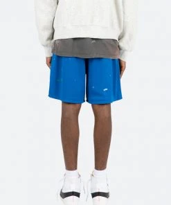 Mnml Painter Mesh Shorts - Blue Bottoms