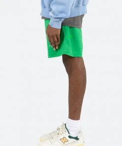 Mnml Painter Mesh Shorts - Green