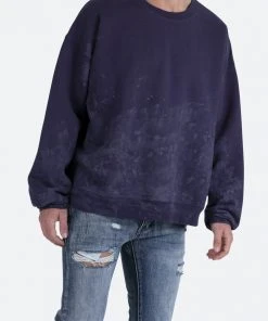 Mnml Painter's L/S Tee - Navy Tops