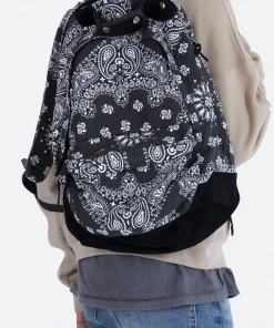 Mnml Paisley Backpack - Black