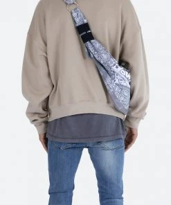 Mnml Accessories Paisley Shoulder Bag - Black