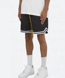 Mnml Poly Cotton Walking Shorts - Black Bottoms