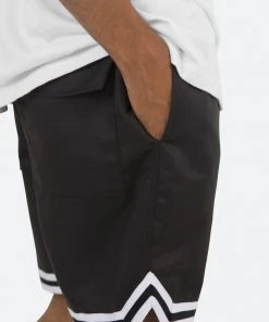Mnml Poly Cotton Walking Shorts - Black Bottoms