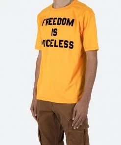 Mnml Tops Priceless Tee - Yellow