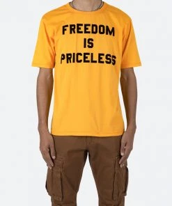 Mnml Tops Priceless Tee - Yellow