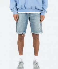 Mnml R463 Denim Shorts - Blue