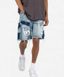 Mnml R464 Denim Shorts - Blue