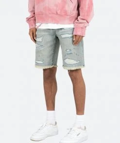 Mnml R465 Denim Shorts - Blue