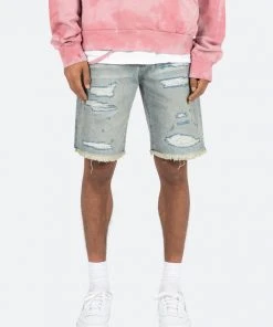 Mnml R465 Denim Shorts - Blue