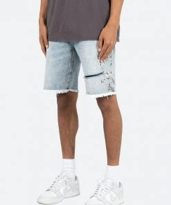 Mnml R466 Denim Shorts - Blue