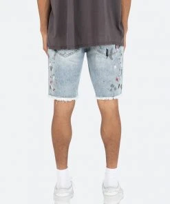 Mnml R466 Denim Shorts - Blue