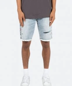 Mnml R466 Denim Shorts - Blue