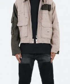 Mnml Reworked Field Jacket - Tan