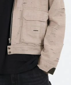 Mnml Reworked Field Jacket - Tan