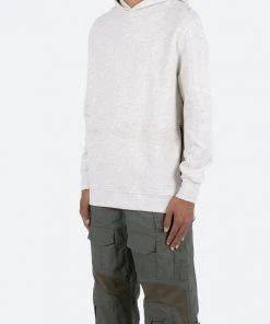 Mnml Side Zip Hoodie - Grey Outerwear