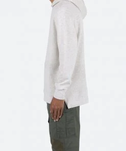 Mnml Side Zip Hoodie - Grey Outerwear